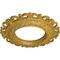 Ekena Millwork Orrington Ceiling Medallion (Canopies up to 6 5/8"), 13 1/4"OD x 6 5/8"ID x 1 1/8"P, Iridescent Gold CM13ORIGS - alternate 3
